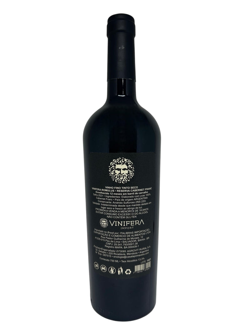 Romulus Reserva Cabernet Franc – Vinífera Safra 2021